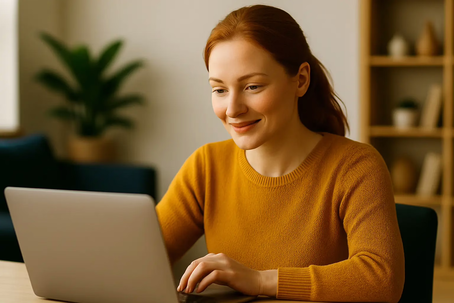 Обложка кейса: мама с ребёнком у ноутбука